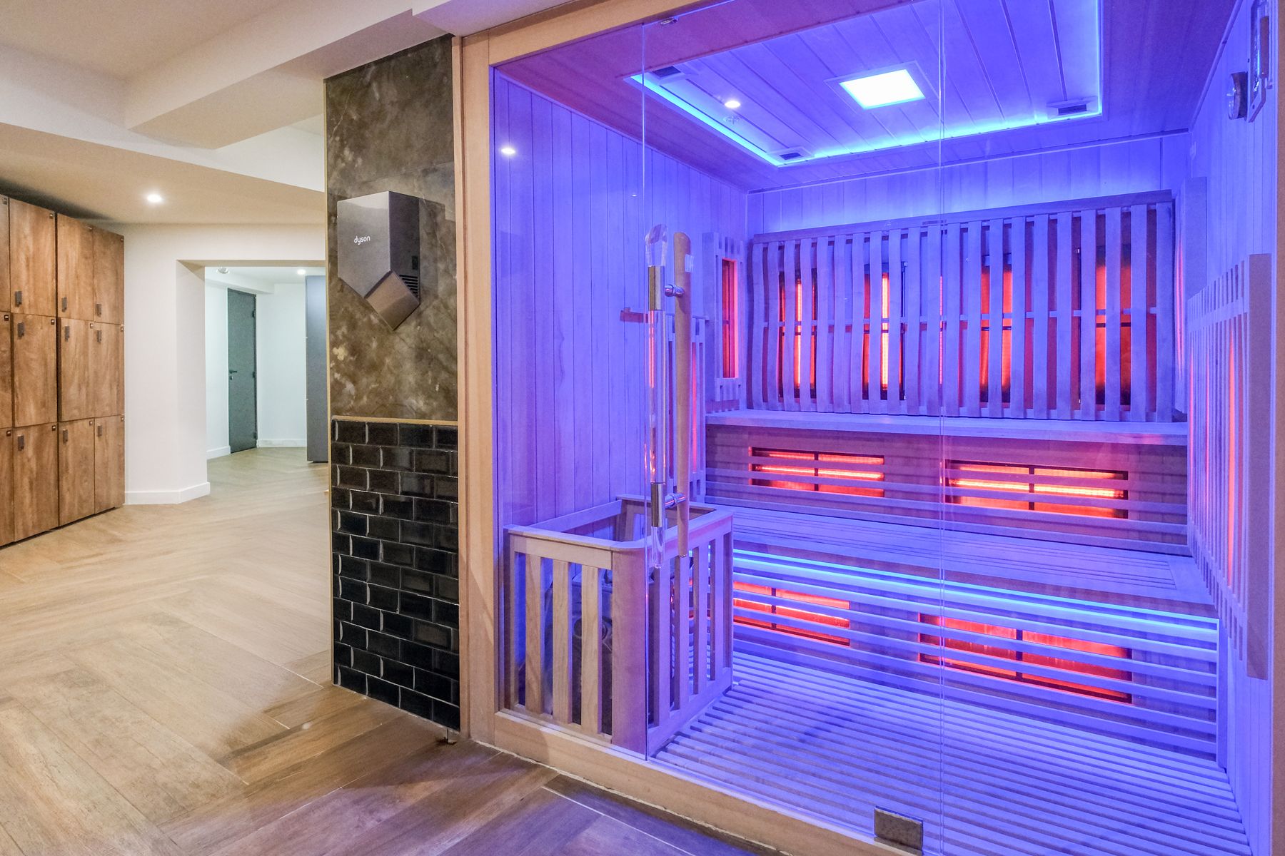 Sauna du club de sport premium Parenthèse à Boulogne-Billancourt