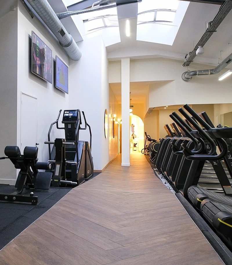 Espace cardio du club de sport premium Parenthèse à Boulogne-Billancourt