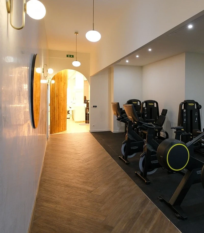 Espace cardio du club de sport premium Parenthèse à Boulogne-Billancourt